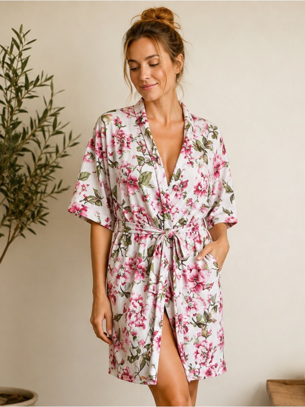 SHOW ME YOUR MUMU floral robe